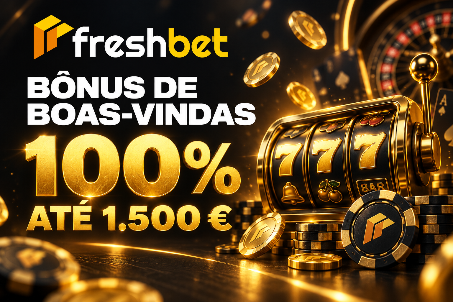Freshbet — Bônus de boas-vindas de 100% até 1.500 €